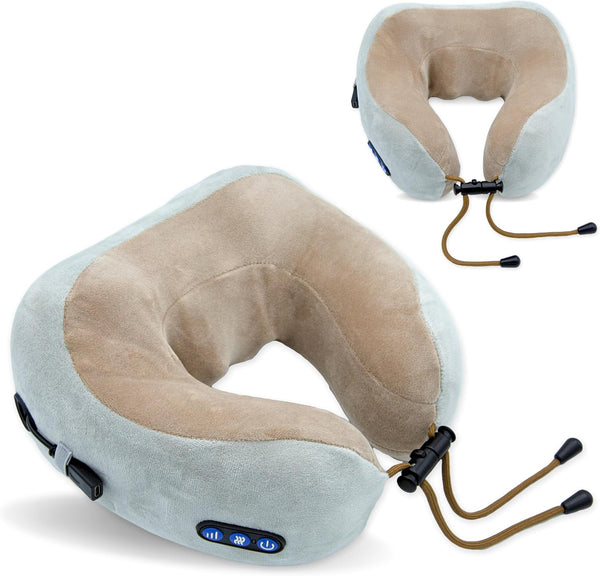 U-Shaped Cervical And Neck Massager With Durable Memory Sponge